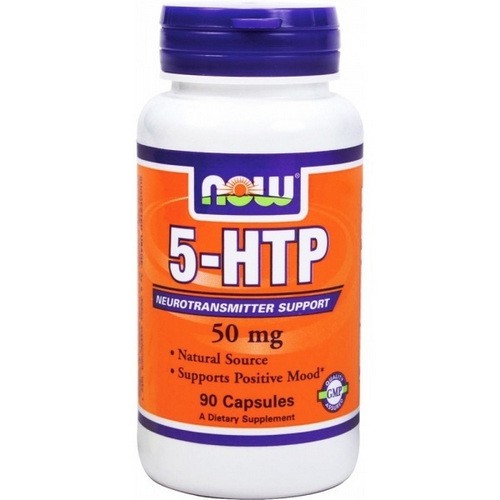 5-HTP (l-5-гидрокситриптофан) now капс. №90