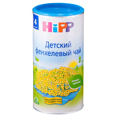ДП хипп чай детский фенхель 200г  (4+мес) 